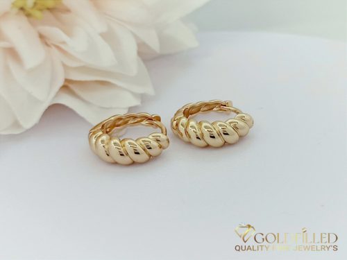 Goldfilled Antiallergenic Earring 17 mm 18K Color