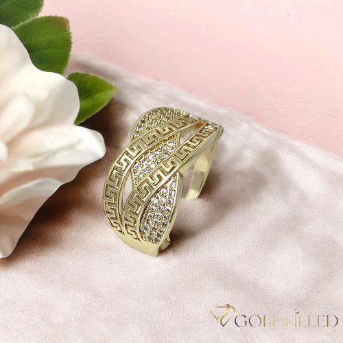 Goldfilled Antiallergenic Ring, available in different sizes 14K color