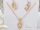 Goldfilled Necklace 45cm/1mm + Pendant + Earrings