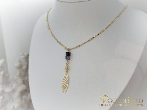 Goldfilled Antiallergenic Necklace 45cm/1mm Color 14K