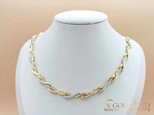 Goldfilled Antiallergenic Necklace 45 cm/7.2 mm Multicolor Color