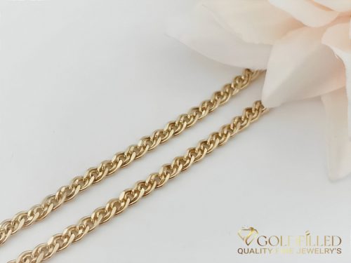 Goldfilled Anklet 28cm/3.8mm Color 18K