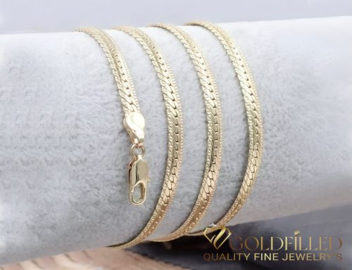 Goldfilled Antiallergenic Necklace 45cm/3.7mm Color 14K