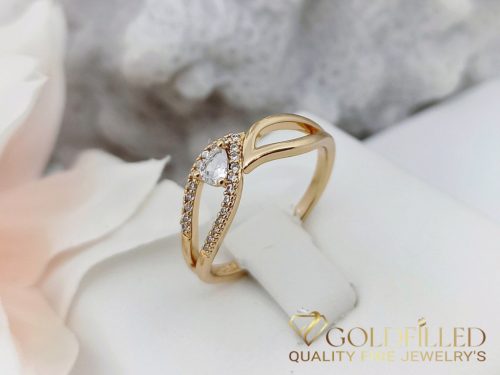 Goldfilled Antiallergenic Ring, available in different sizes 18K color