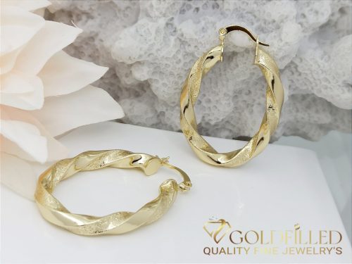 Goldfilled Antiallergenic Hoop Earring 45mm 14K Color