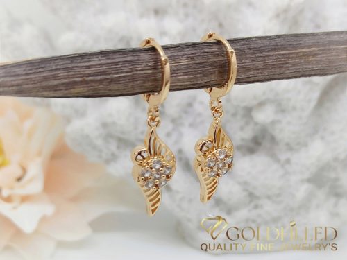 Goldfilled Antiallergenic Earrings 36mm 18K Color