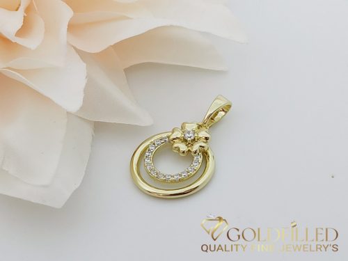 Goldfilled Antiallergenic Pendant 25 mm 14K color