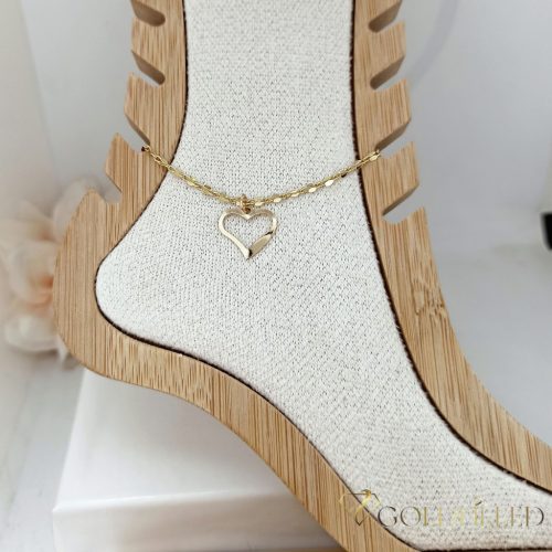 Goldfilled Anklet 27cm/2,5mm Color 14K