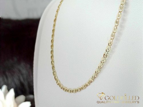 Goldfilled Antiallergenic Necklace  45-50-60cm Long and 3 mm Wide 14K color