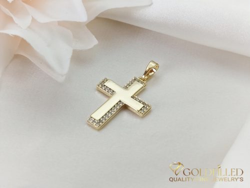 Goldfilled Antiallergenic Pendant 30 mm 18K color