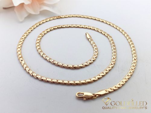 Goldfilled Antiallergén Nyaklánc 55cm/3,2mm 18K Szín