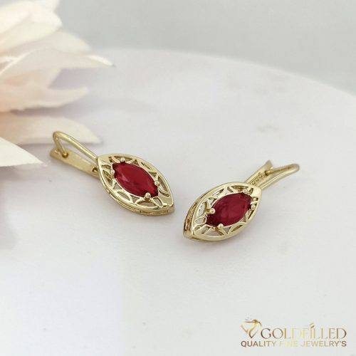 Goldfilled Antiallergenic Earrings 34mm 14K Color