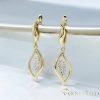 Goldfilled Antiallergenic Earrings 50mm 14K Color