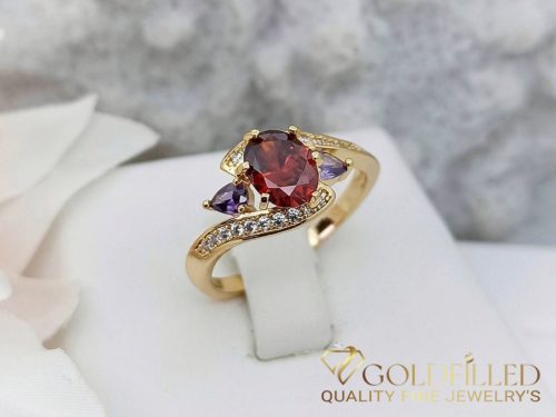 Goldfilled Antiallergenic Ring, available in different sizes 18K color