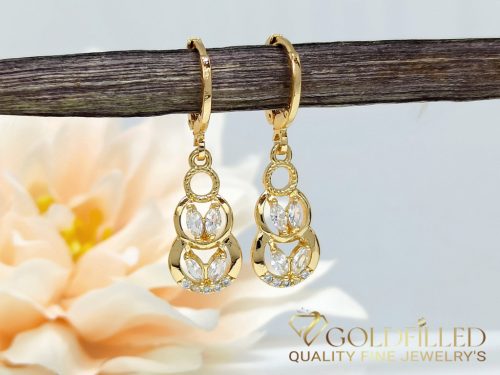 Goldfilled Antiallergenic Earrings 32mm 18K Color