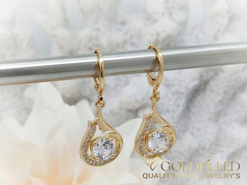 Goldfilled Antiallergenic Earrings 32mm 18K