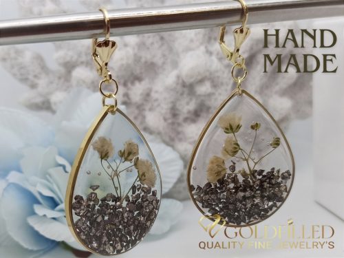 Handmade Antiallergenic Hanging Earrings 60mm 14K Color