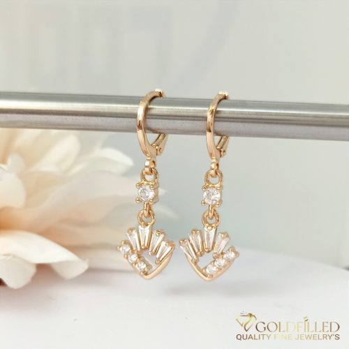 Goldfilled Antiallergenic Earrings 32mm 18K Color