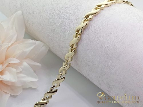 Goldfilled Antiallergenic Bracelet 19/8mm 14K color