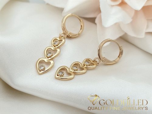 Goldfilled Earrings 37mm 18K Color