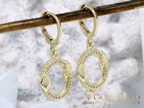 Goldfilled Antiallergenic Earrings 34mm 14K Color