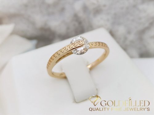 Goldfilled Antiallergenic Ring, available in different sizes 18K color