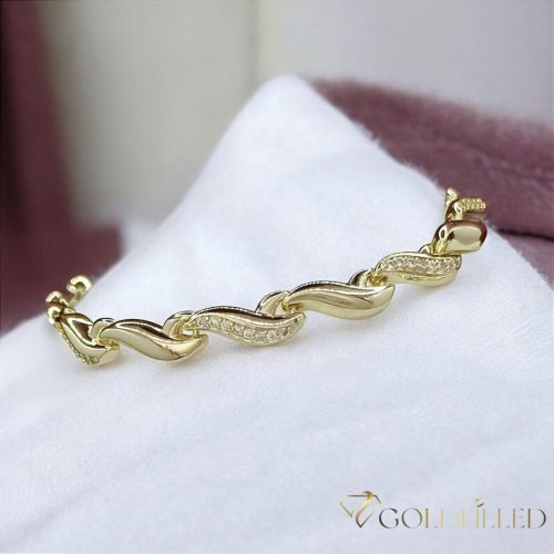 Goldfilled Antiallergenic Bracelet Mult sizes 6 mm 14K Color