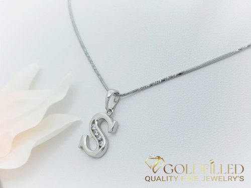 Goldfilled Antiallergenic Necklace 47cm/1mm + Pendant