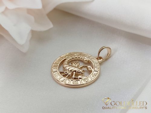 Goldfilled Antiallergenic Pendant 28mm 18K color