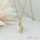 Goldfilled Antiallergenic Necklace 45 cm/1,5mm + Pendant 18K color