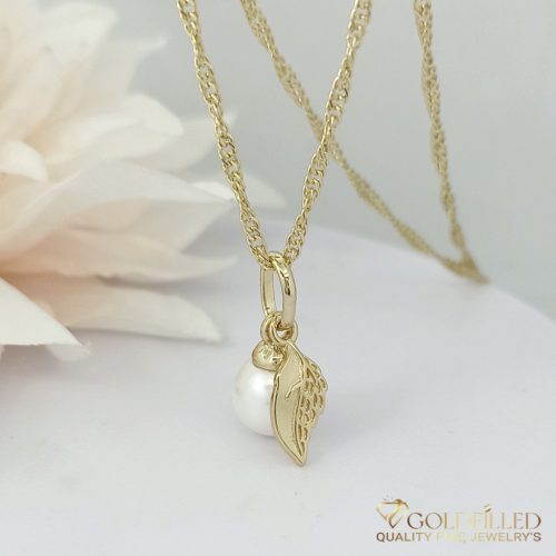 Goldfilled Antiallergenic Necklace 45 cm/1,5mm + Pendant 18K color