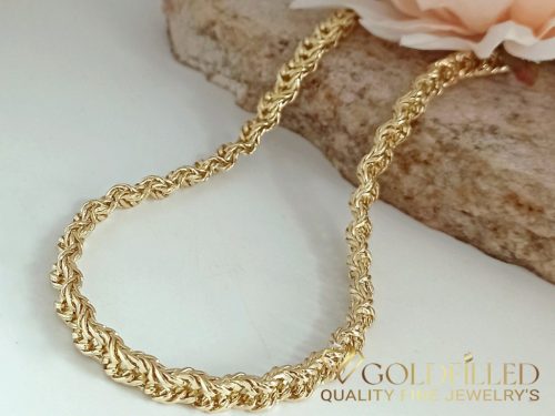 Goldfilled Antiallergenic Exclusive Necklace 45 cm/7 mm 14K Color