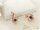 Goldfilled Antiallergenic Earring with Pink Stone 17 mm 18K Color