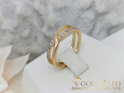 Goldfilled Antiallergenic Ring, available in different sizes 18K color