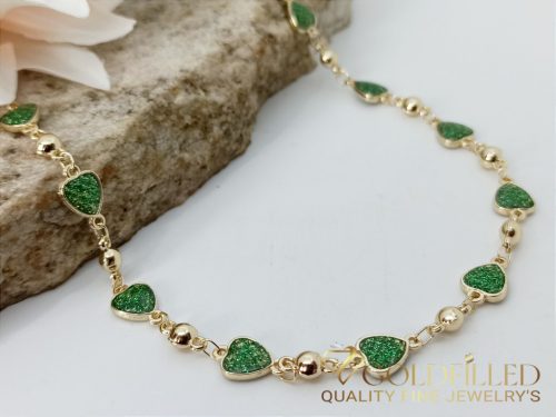 Goldfilled Antiallergenic Necklace 45cm/3-8mm Color 14K