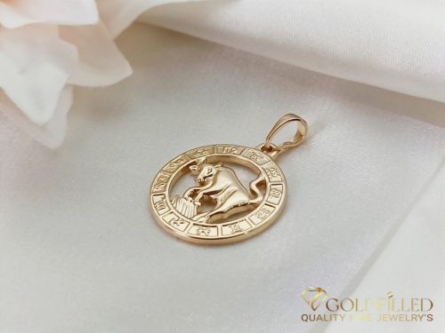 Goldfilled Antiallergenic Pendant 28mm 18K color