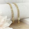 Goldfilled Antiallergenic Luxury Necklace 50 cm Long and 6 mm  Wide 14K color