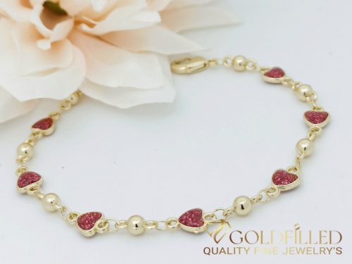 Goldfilled Antiallergenic Bracelet 19 cm /3.5mm 14K color