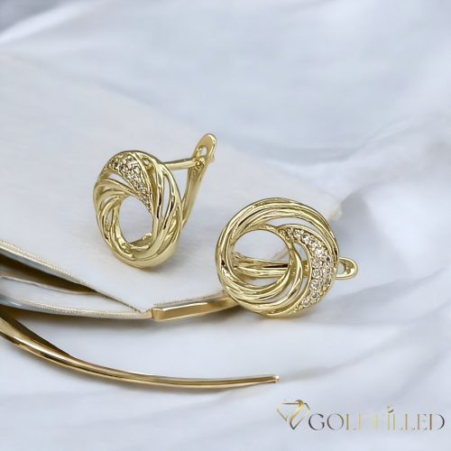 Goldfilled Antiallergenic Earring 13 mm 14K Color