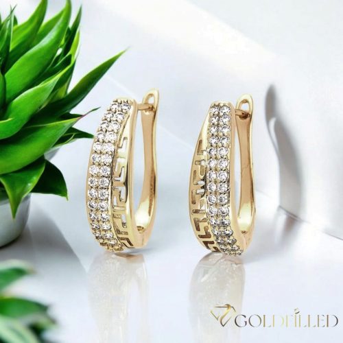 Goldfilled Antiallergenic Earring 24 mm 18K Color