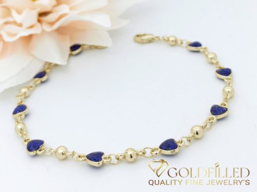 Goldfilled Antiallergenic Bracelet 19 cm /3.5mm 14K color