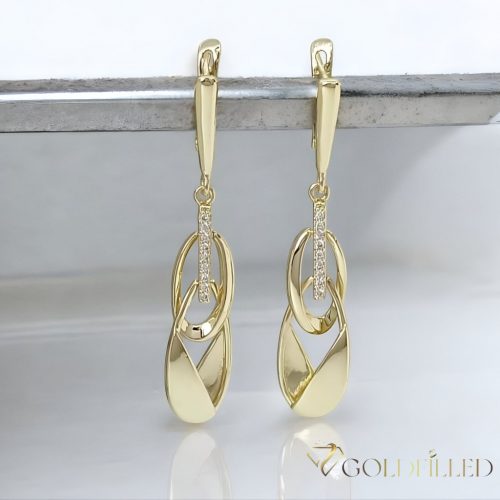 Goldfilled Antiallergenic Earrings 50mm 14K Color