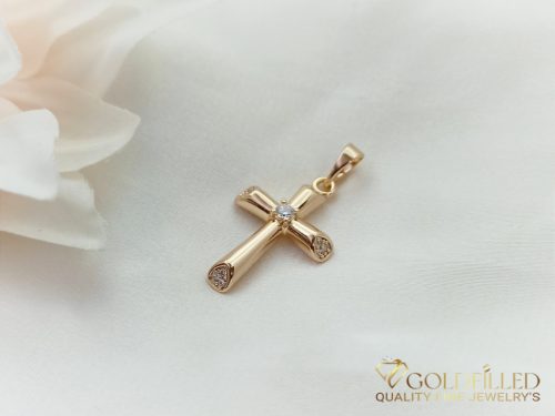 Goldfilled Antiallergenic Pendant 29 mm 14K color